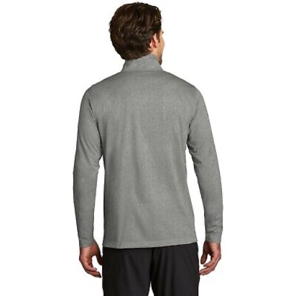 The North Face Jacket Tech 1/4 Zip Pullover Fleece Long Sleeve Grey - Picture 6 of 7